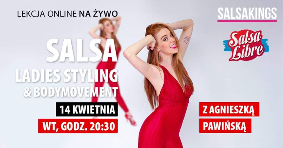 Salsa ladies' style - darmowa lekcja online z Agnieszką