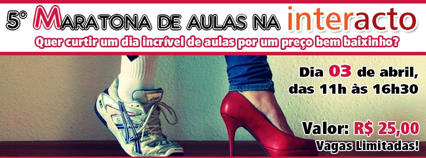 5° Maratona de aulas na Interacto!