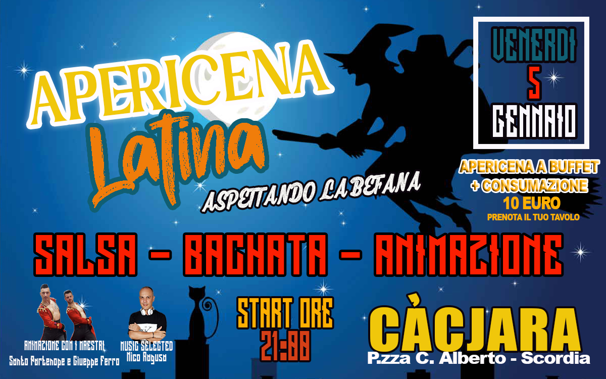 APERICENA LATINA (ASPETTANDO LA BEFANA)