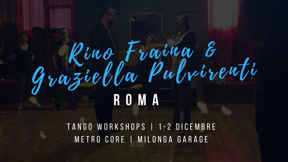 Workshop di Tango con Rino Fraina e Graziella Pulvirenti