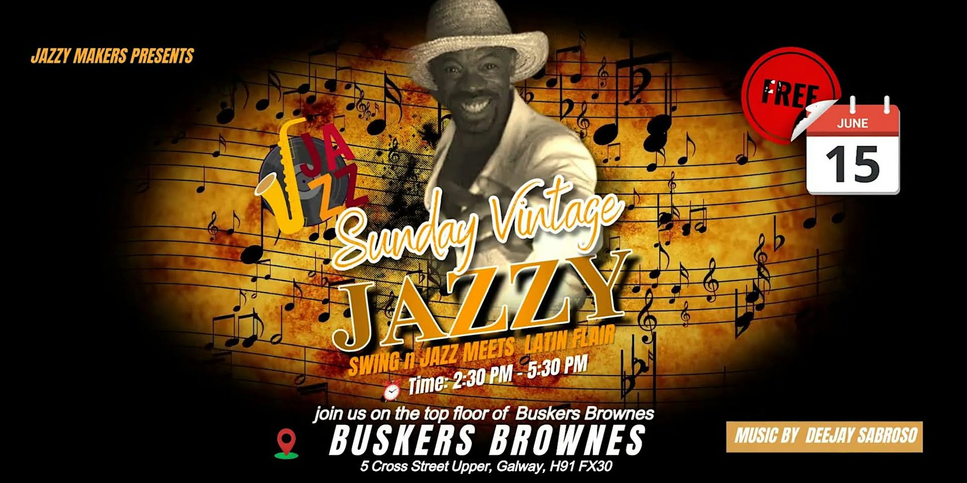 JAZZY - Sunday Vintage - Swing n Jazz Meets Latin Flair