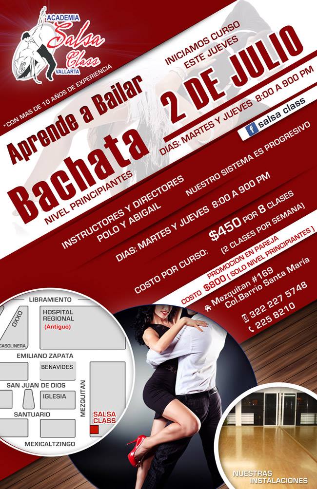 BACHATA ,,, INICIAMOS CURSO
