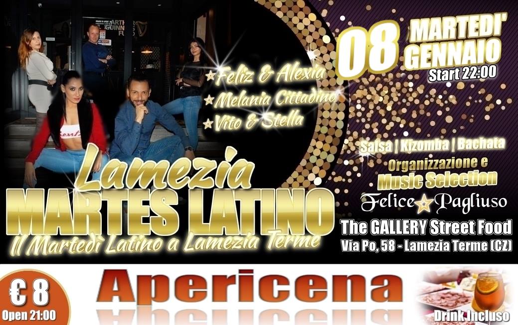 Martedì 08.01 Lamezia Martes Latino