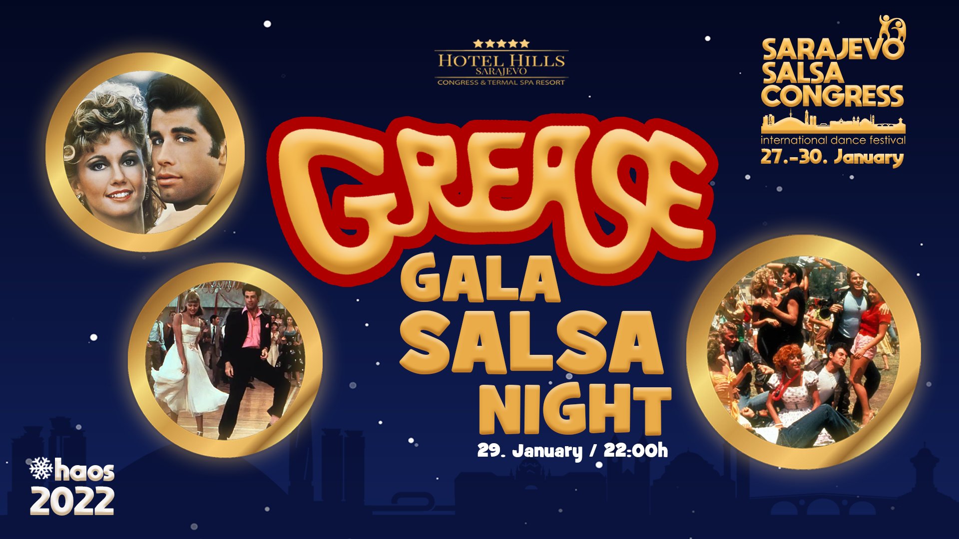 SATURDAY GREASE GALA SALSA NIGHT