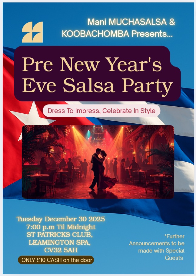 Pre NYE Salsa Party Special!