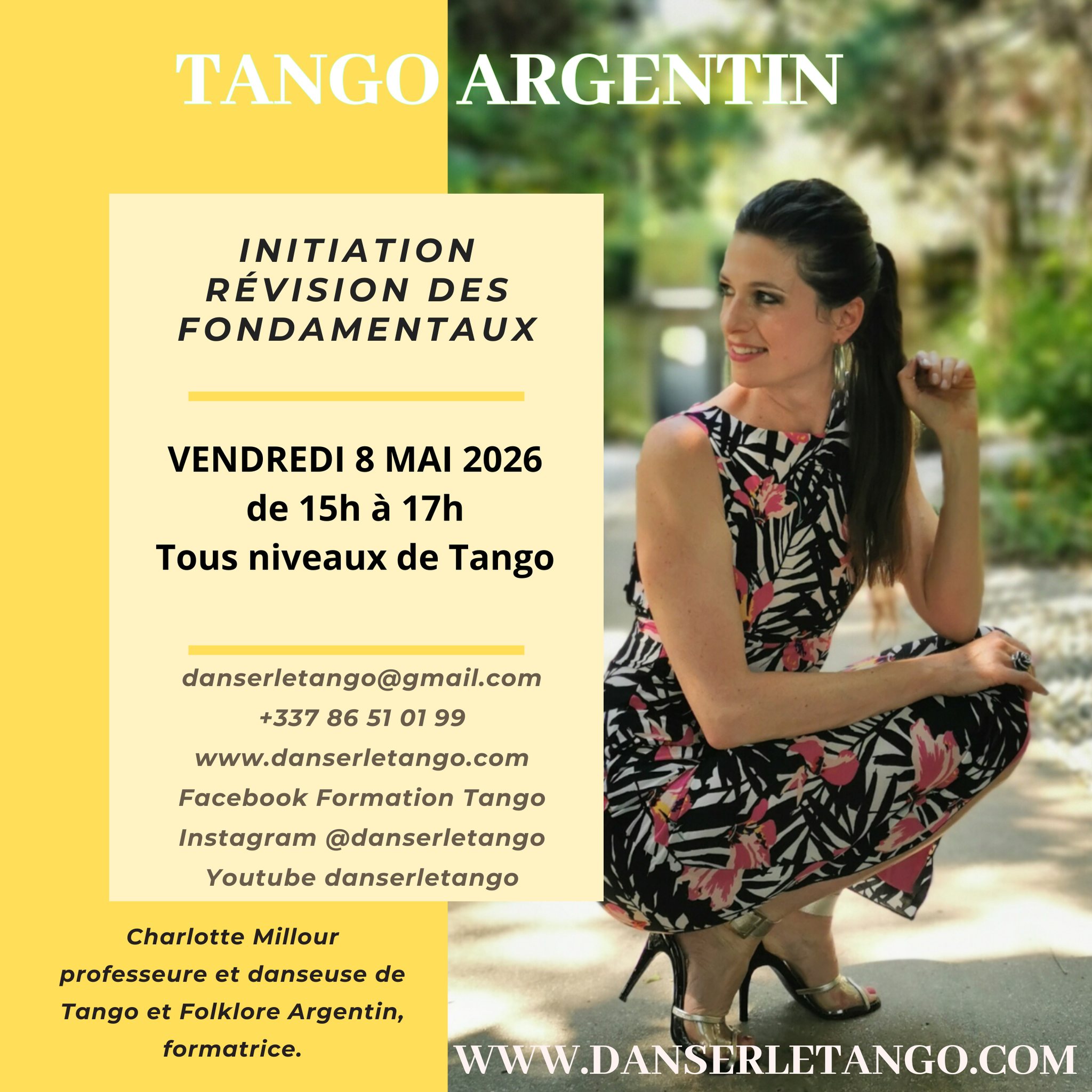 Initiation au Tango, révision des fondamentaux