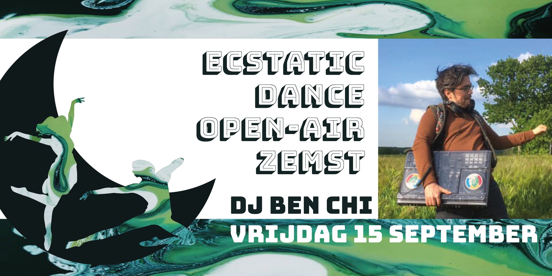Ecstatic dance Open air Zemst DJ Ben Chi
