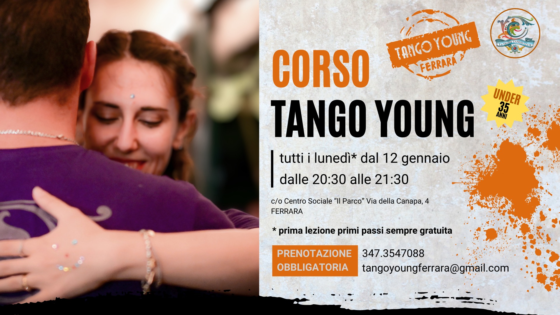Primi passi di Tango Argentino - Ferrara