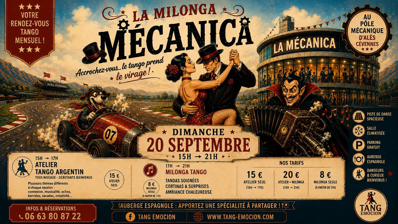 🎻 LA MILONGA MÉCANICA 🎻