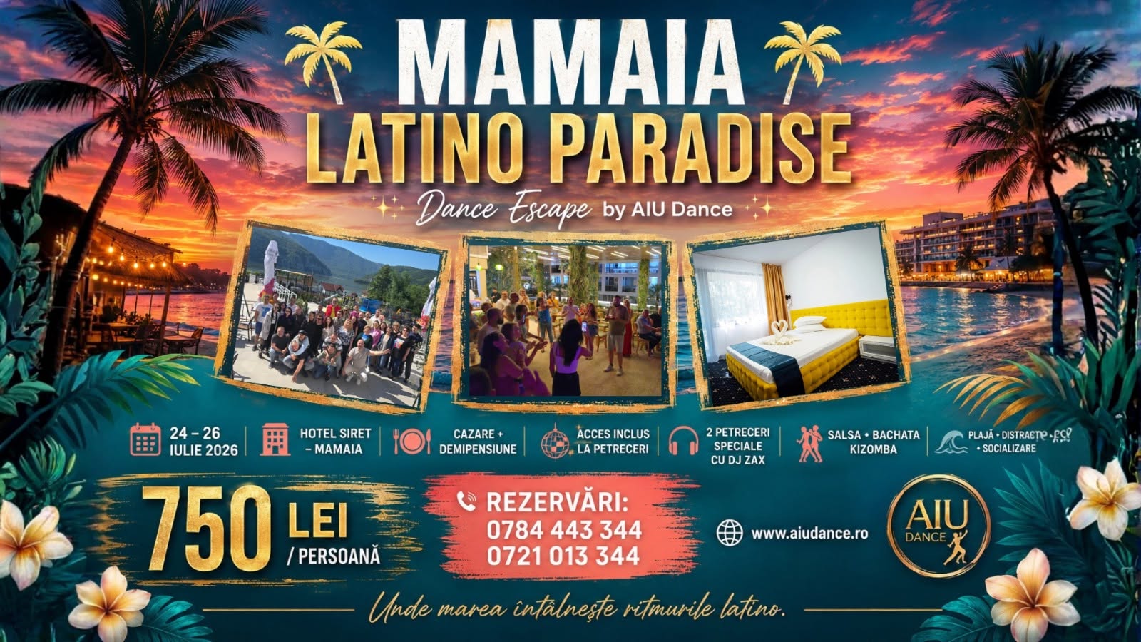 🌴 MAMAIA LATINO PARADISE 🌴 Dance Escape by AIU Dance