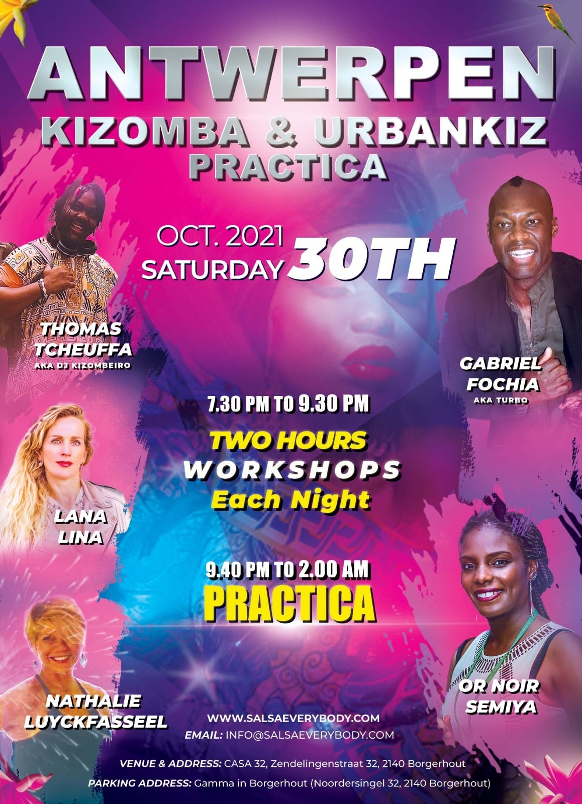 ANTWERPEN KIZOMBA & URBANKIZ PRACTICA