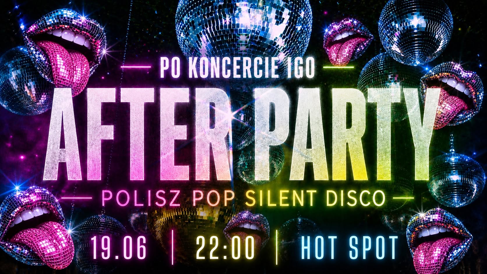 After po koncercie IGO POLISZ POP Silent Disco