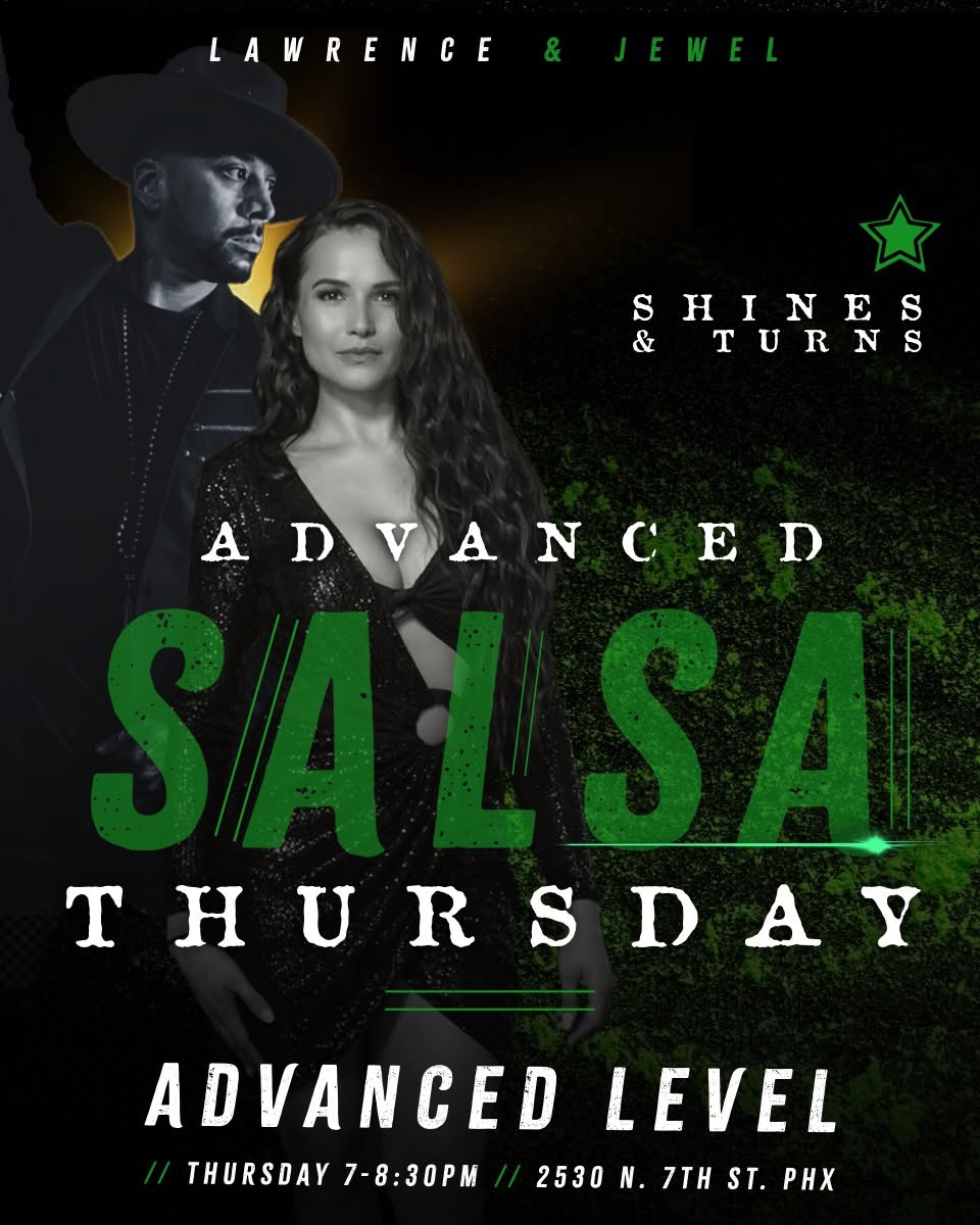 Thursday Advanced Salsa with Lawrence & Jewel!