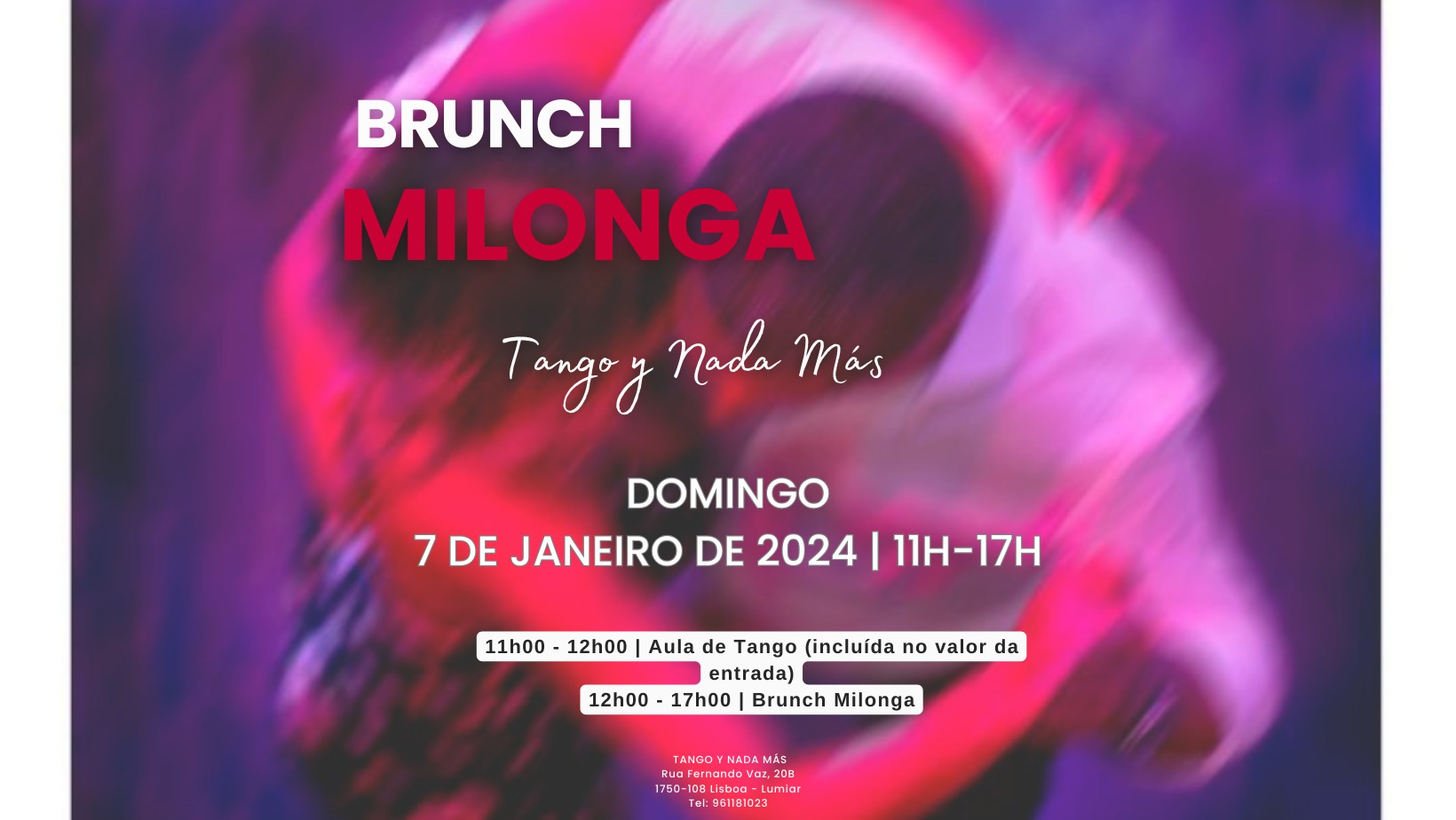 Brunch Milonga Tango y Nada Más
