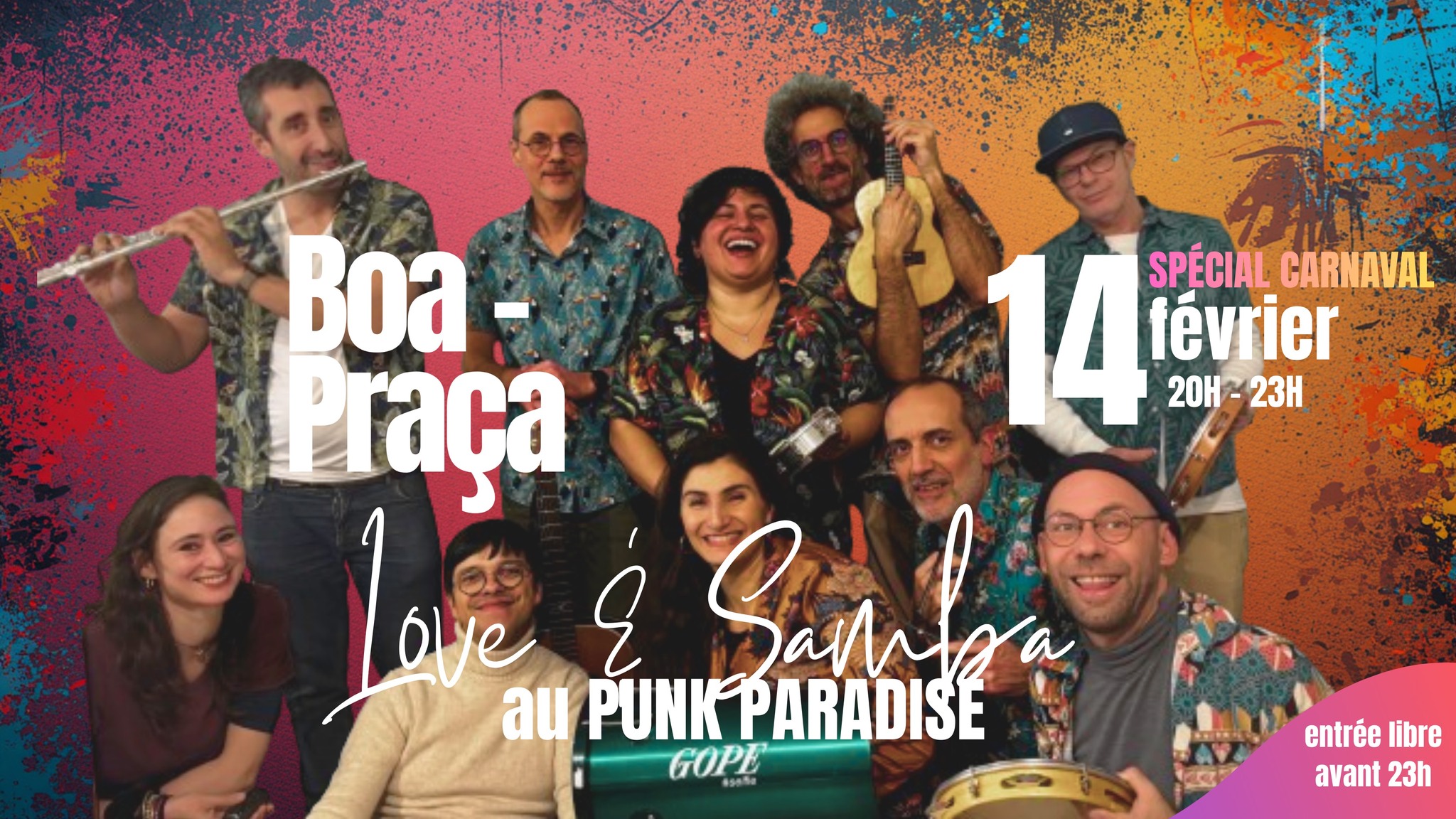 Love & Samba Samedi 14 Février Punk Paradise