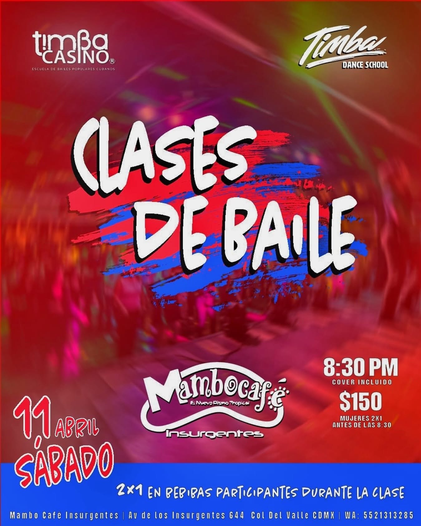 ๐จ๐บ Vive la experiencia de LA ๐ง๐๐ ๐๐ ๐ EL ๐๐๐ฆ๐๐ก๐ข. Aprende a bailar con los mejores โผ๏ธ