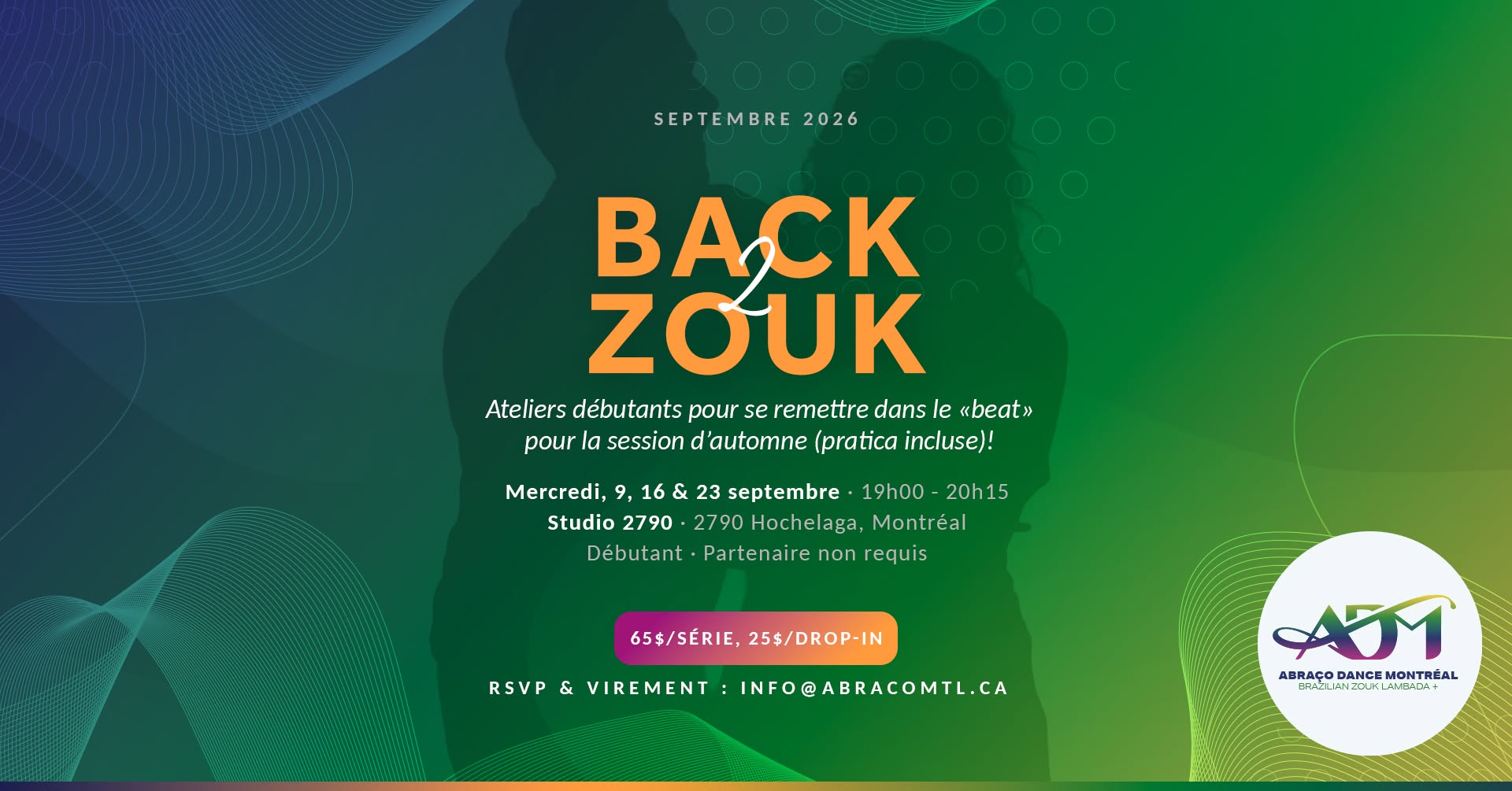 BACK 2 ZOUK - Beginner Workshops