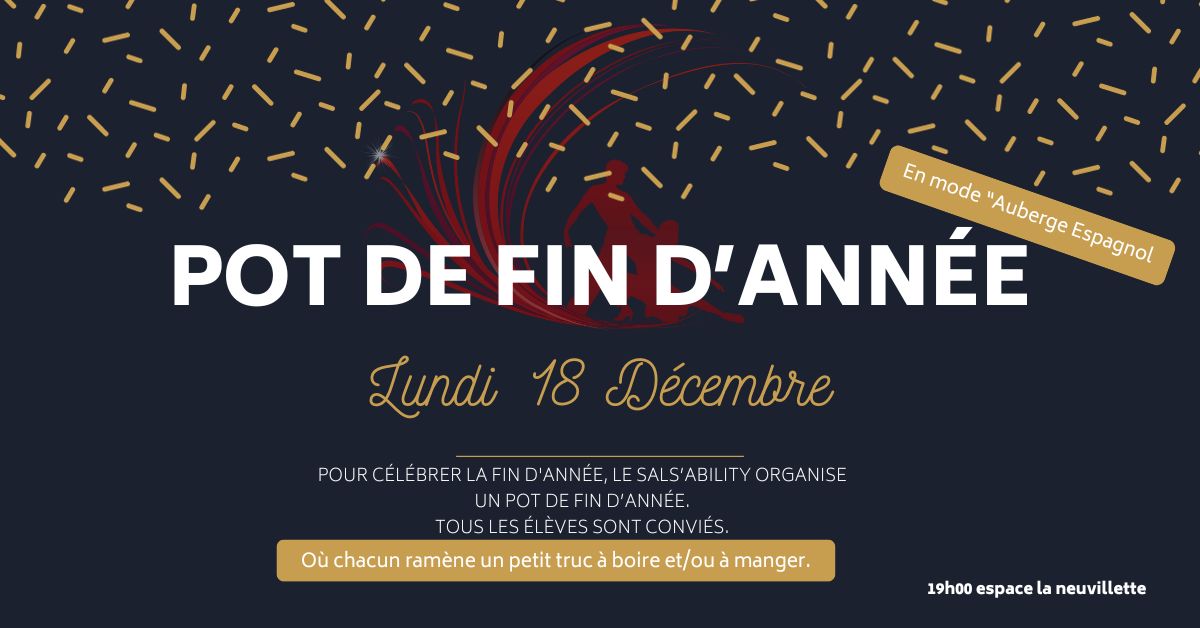 Pot de fin d'année Sals'Ability