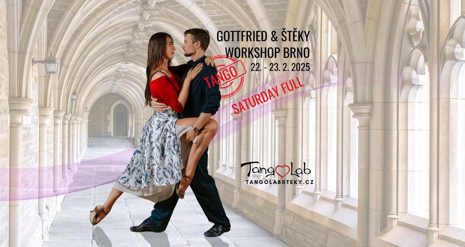 Tango workshops - Gottfried and Štěky 22. - 23.2.2025