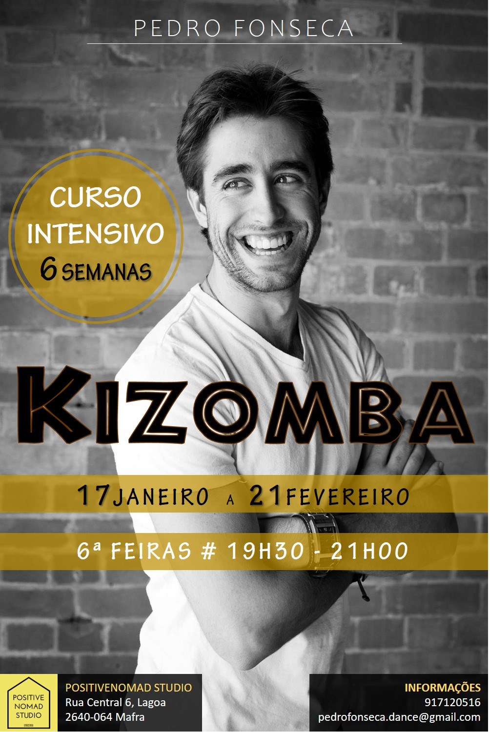 ★ Curso Intensivo de Kizomba - Nível 1 (Ericeira) ★