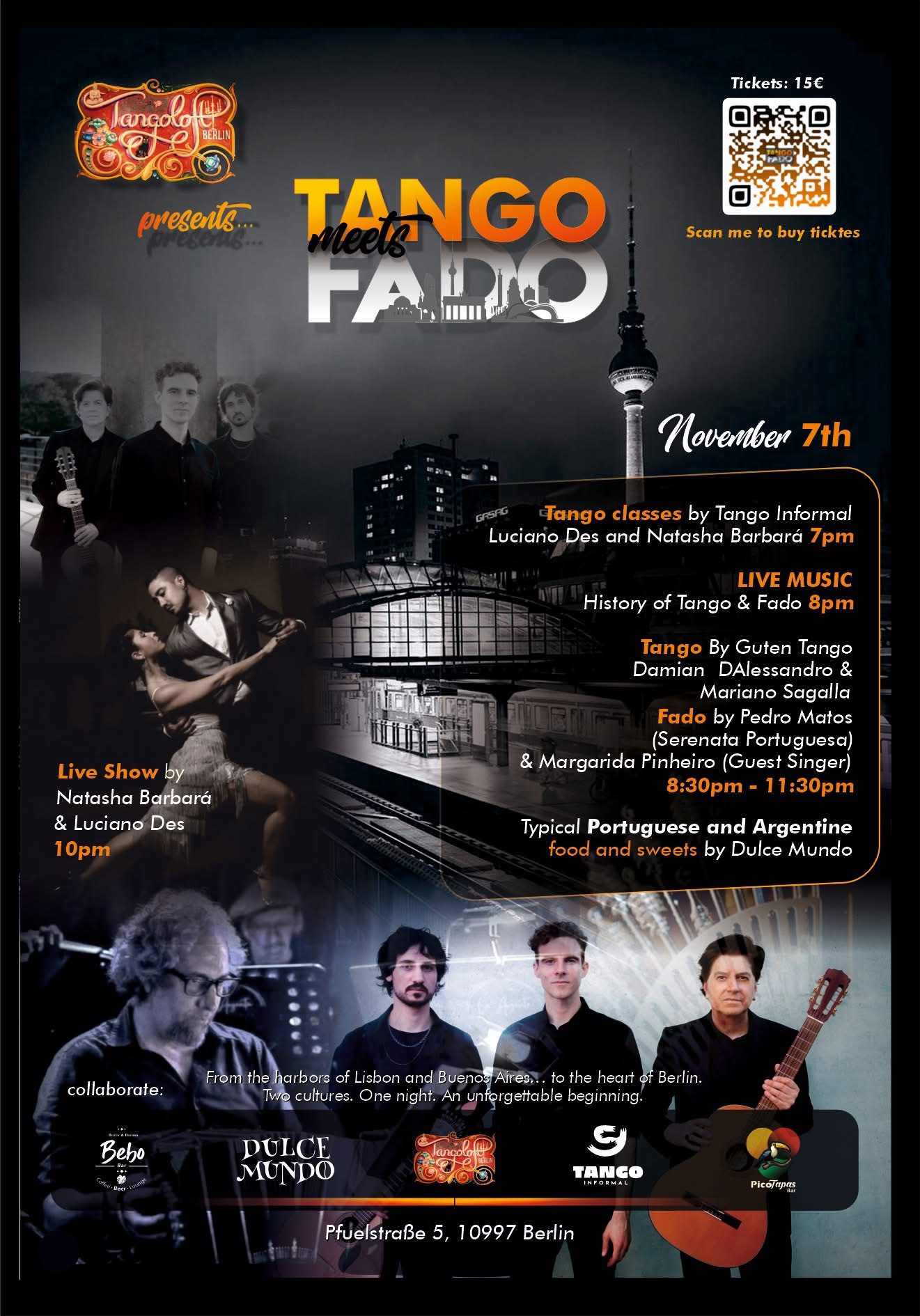 TANGO meets FADO at Tangoloft Berlin