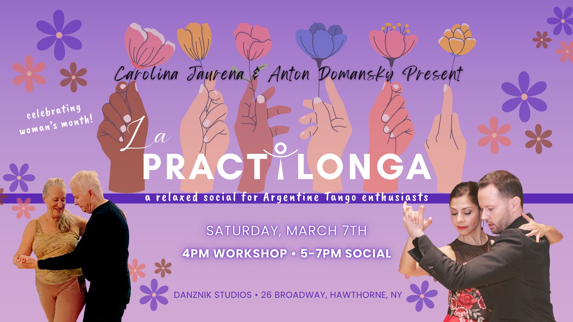 La Practilonga with Carolina Jaurena & Anton Domansky • Westchester NY