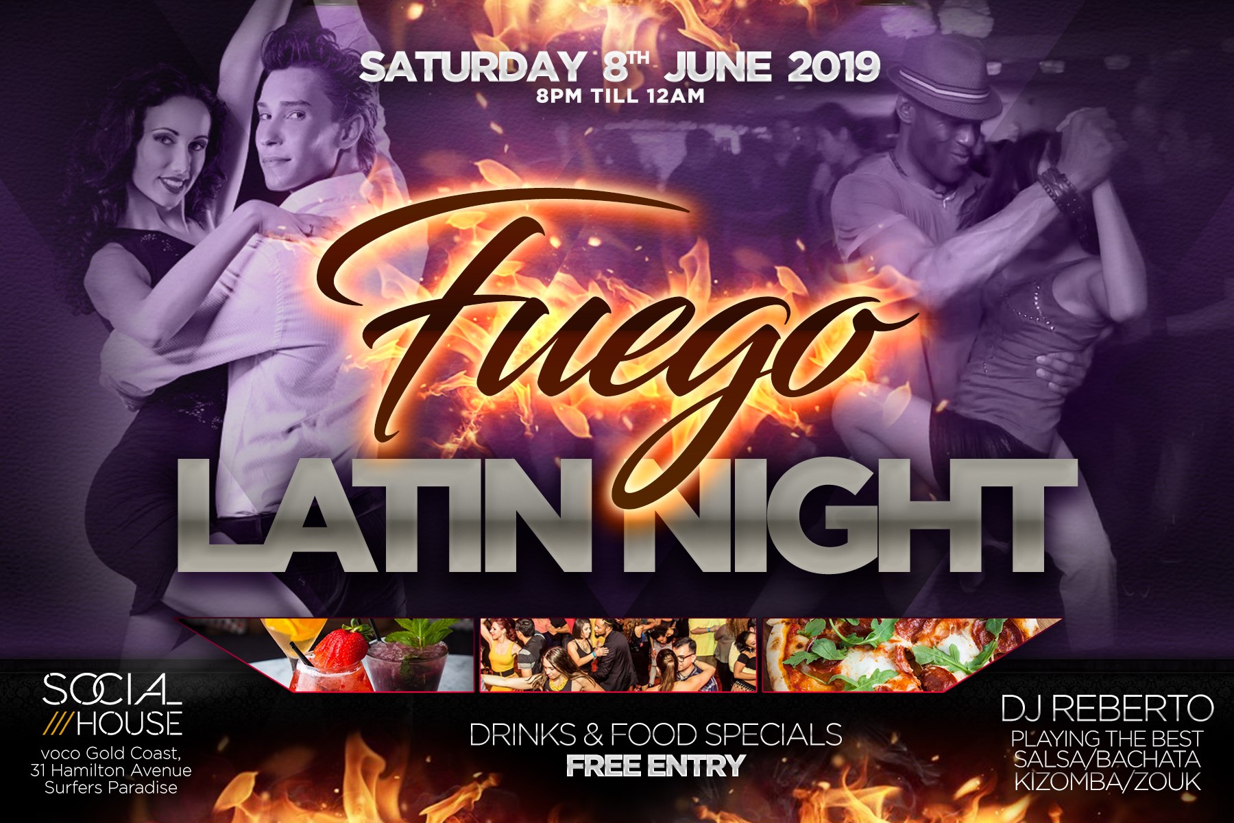 Fuego Latin Night at Social House