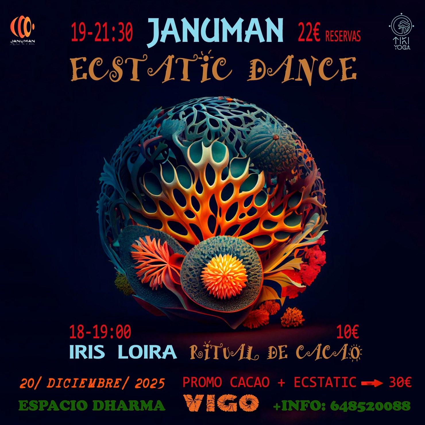 Ecstatic Dance + Ritual de Cacao, Vigo