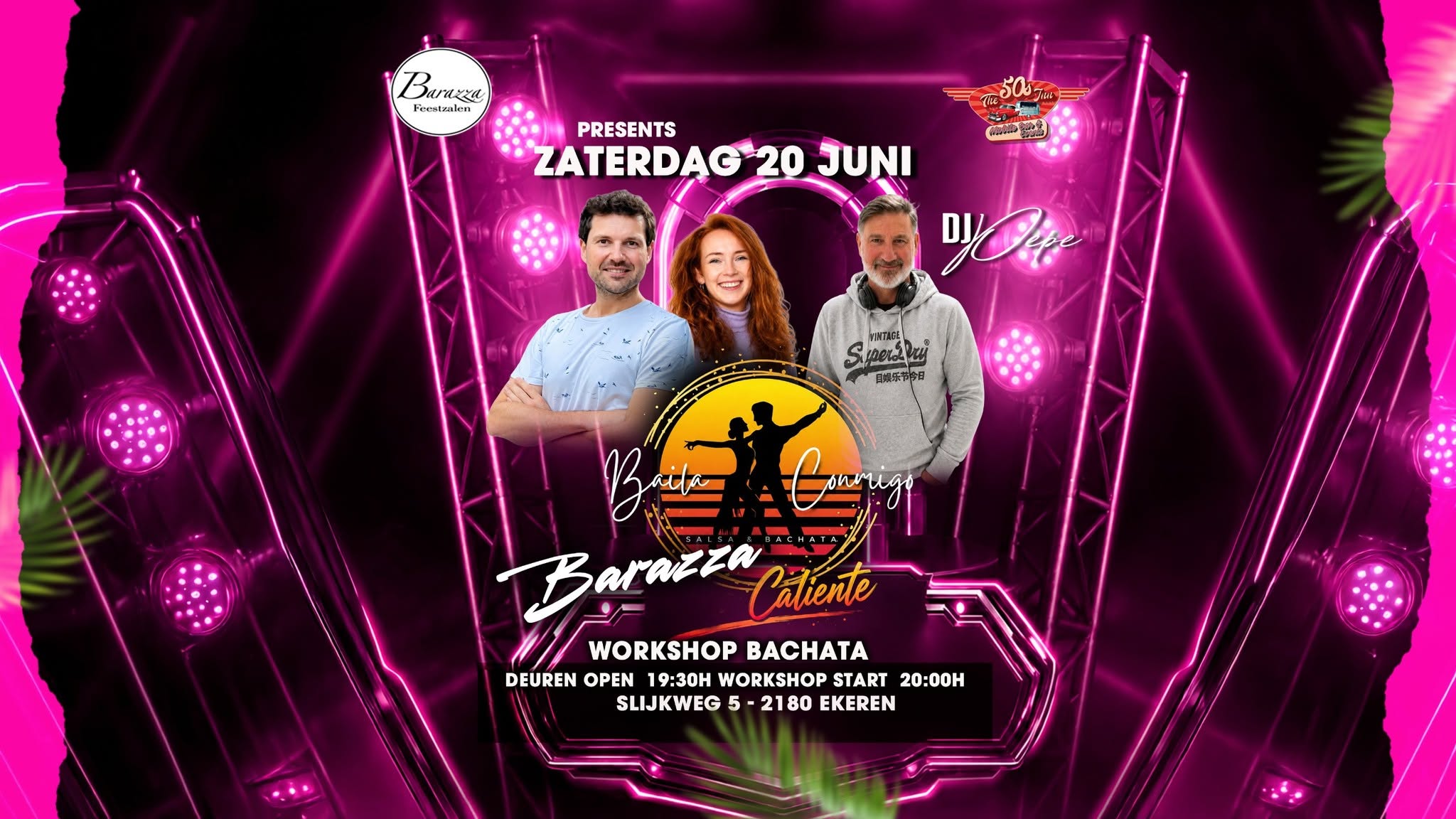 ZATERDAG 20 JUNI 2026 SALSA CALIENTE @ Barazza