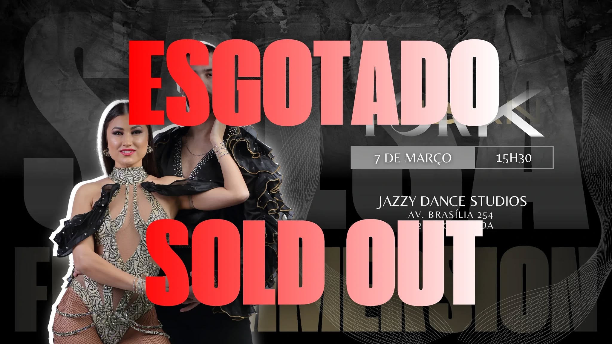 Salsa Full Immersion 7 MAR Jazzy Santos Lisbon Carlos & Ekaterina ESGOTADO SOLD OUT