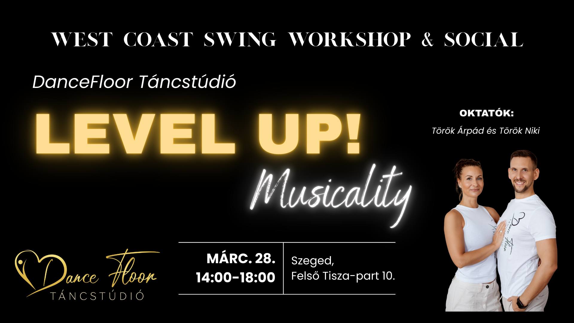 West Coast Swing Workshop & Social - Level up! Musicality