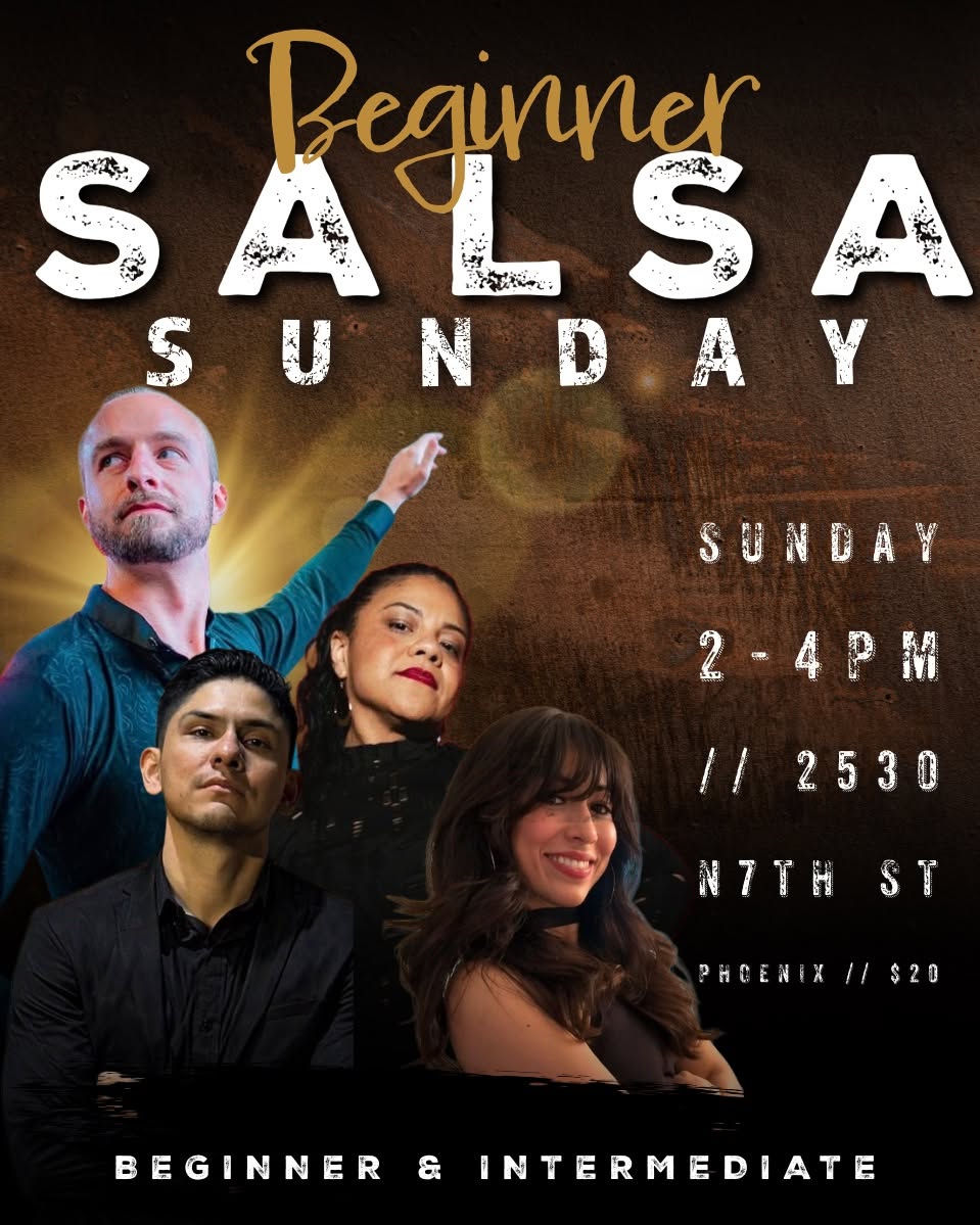 Sunday Beginner Salsa with Phoenix Salsa!
