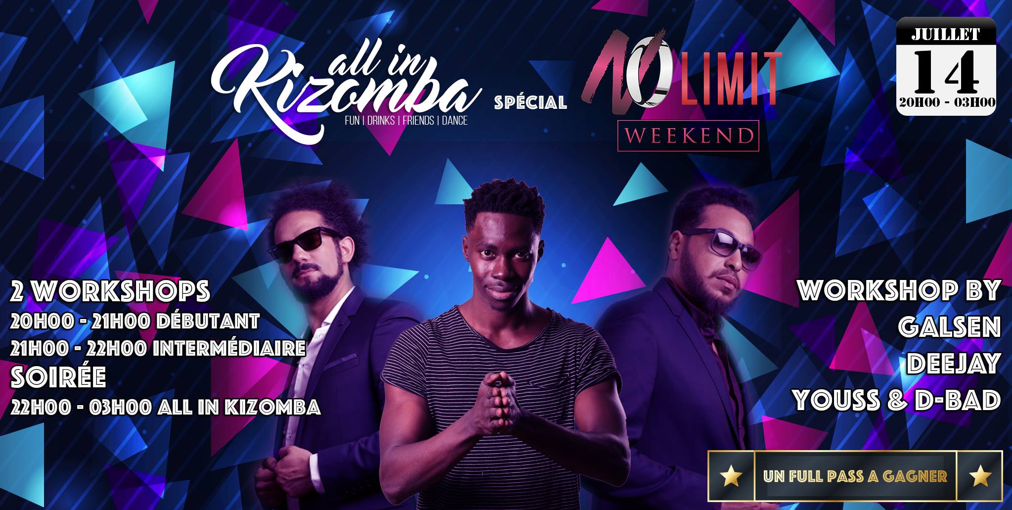 All In Kizomba Spécial No Limit Weekend