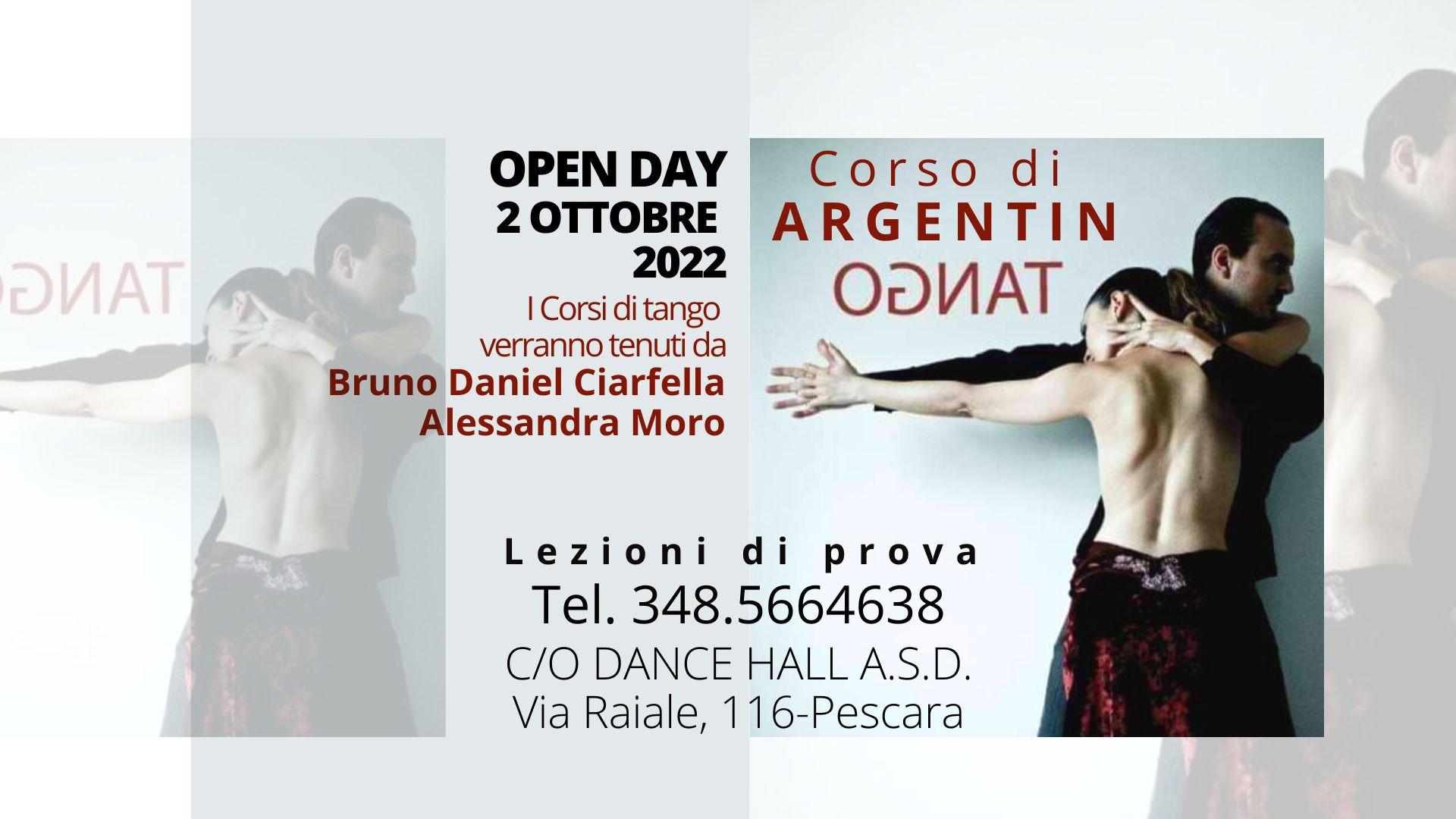 OPEN DAY TANGO ARGENTINO