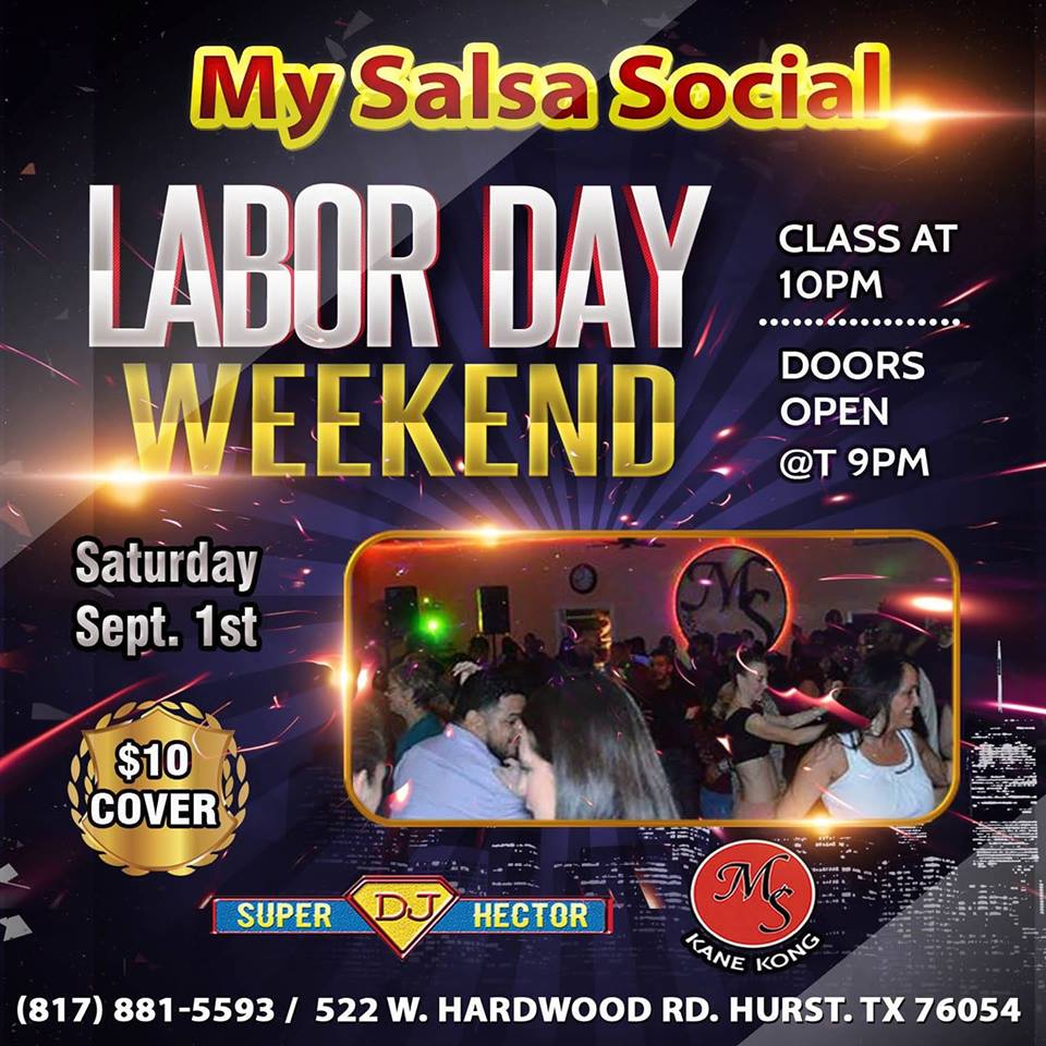 My Salsa Social! This Saturday Night!