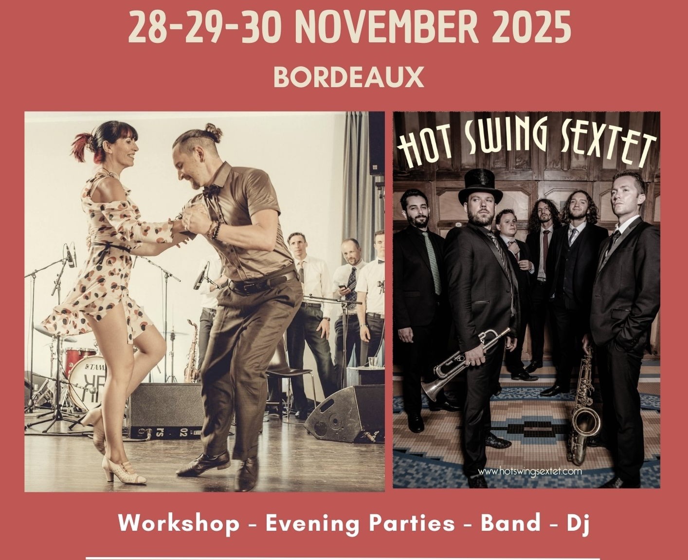 Festival ASC - MUSICALITY + BLUES + BALBOA workshop - Swing dance - Bordeaux