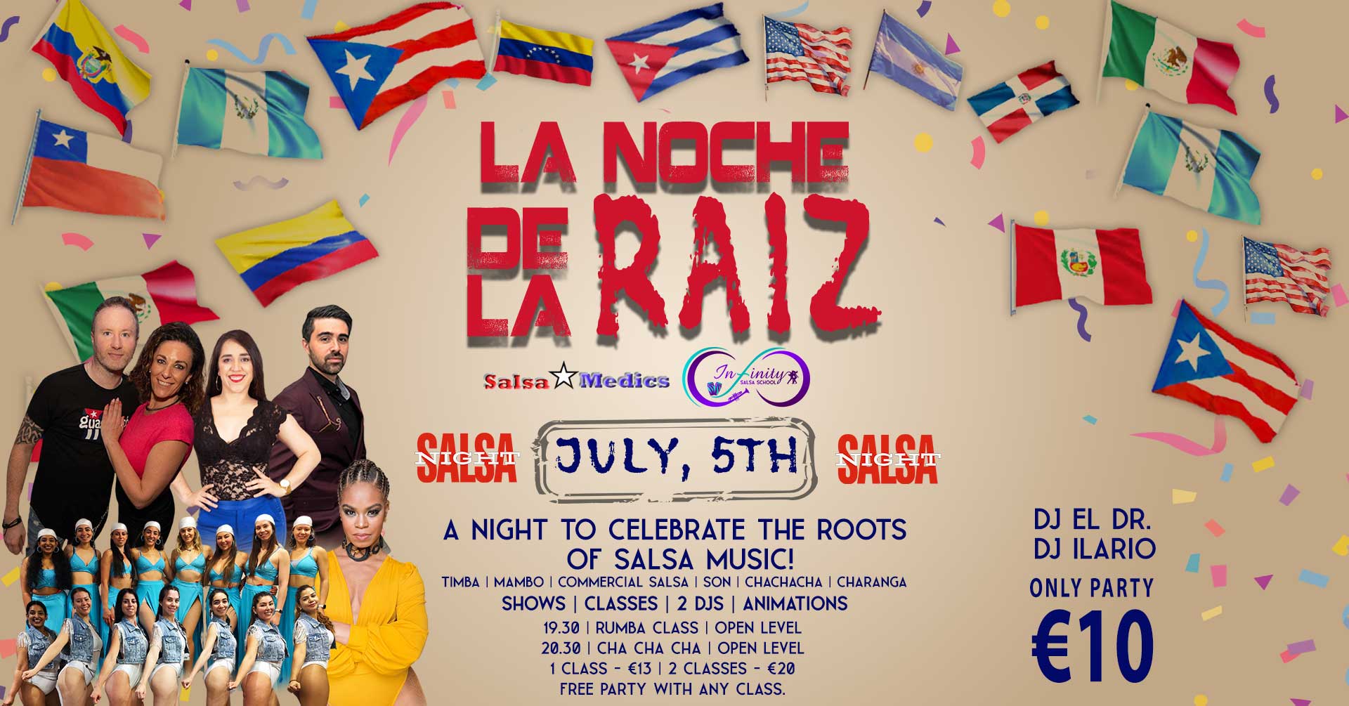 La Noche De La Raiz - Salsa Night