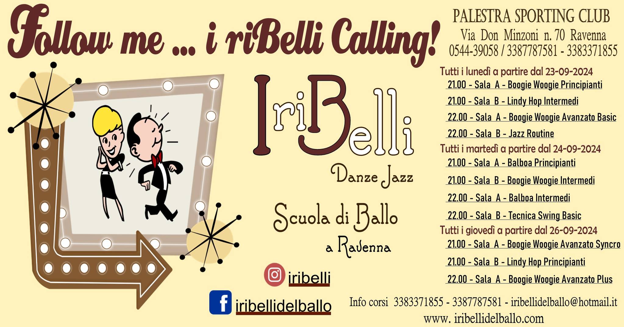SETTIMANA OPEN SCUOLA DI BALLO I RIBELLI