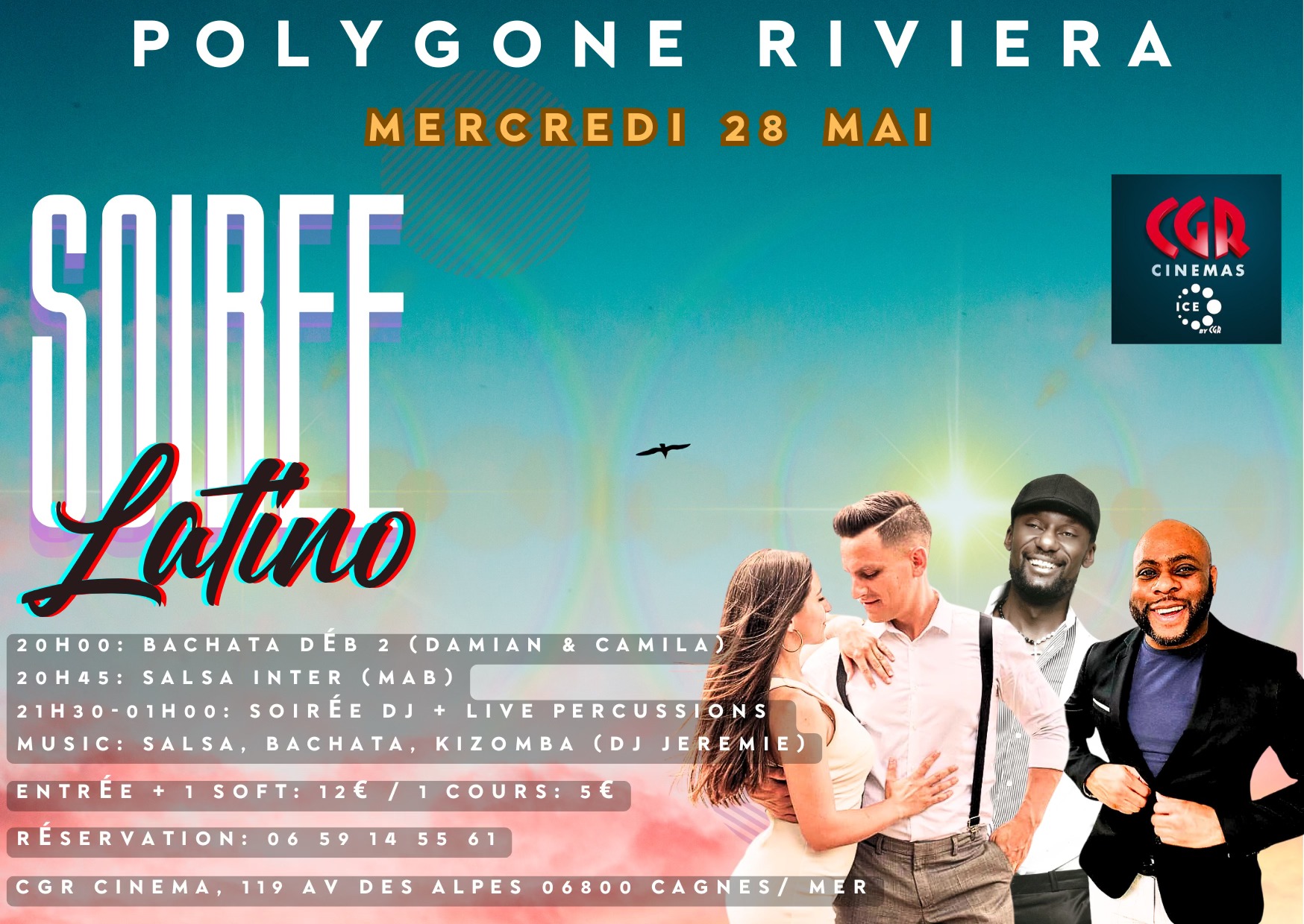 Soirée Latino veille de jour férié