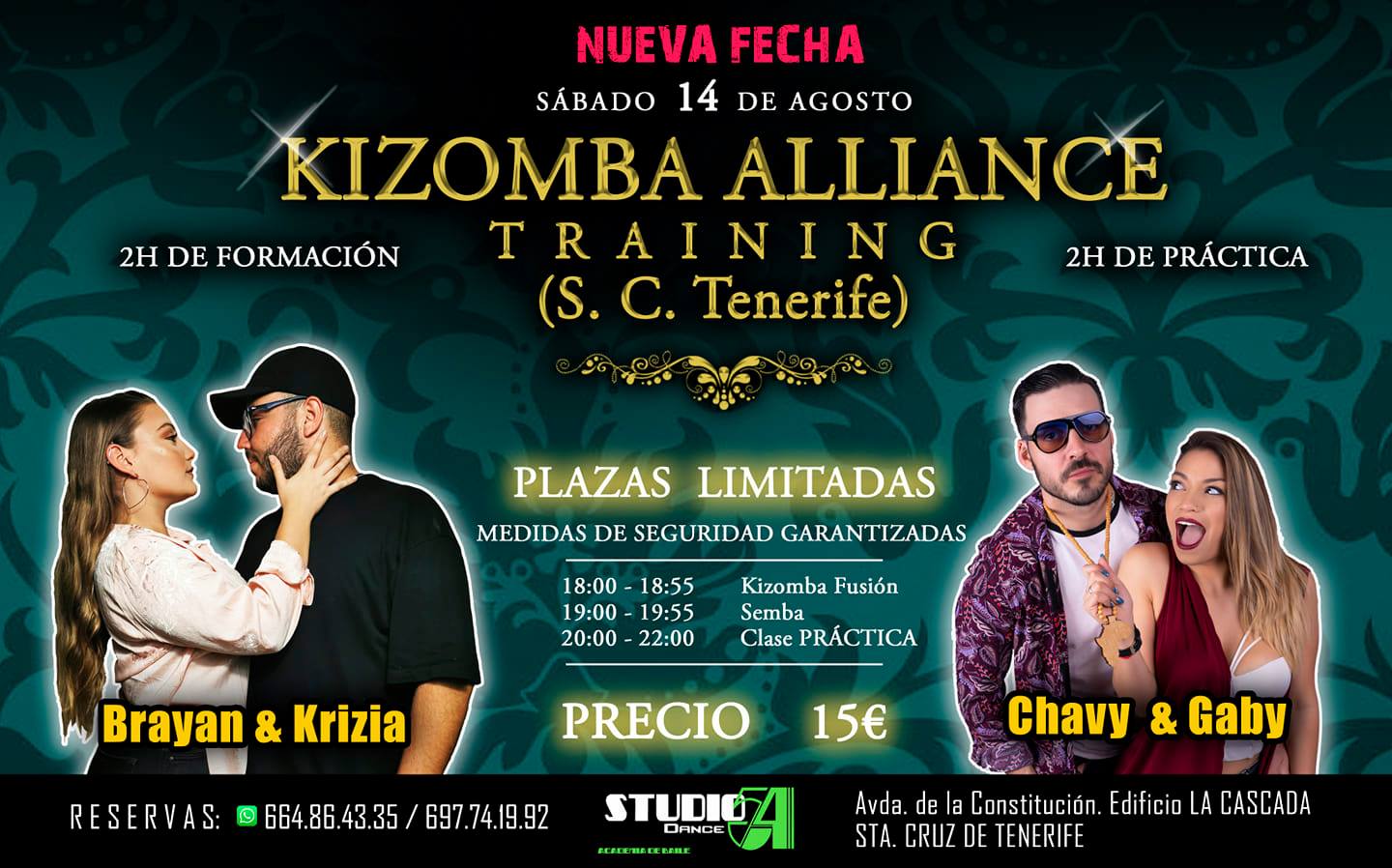 Intensivo Kizomba Alliance Training (S. C. Tenerife)