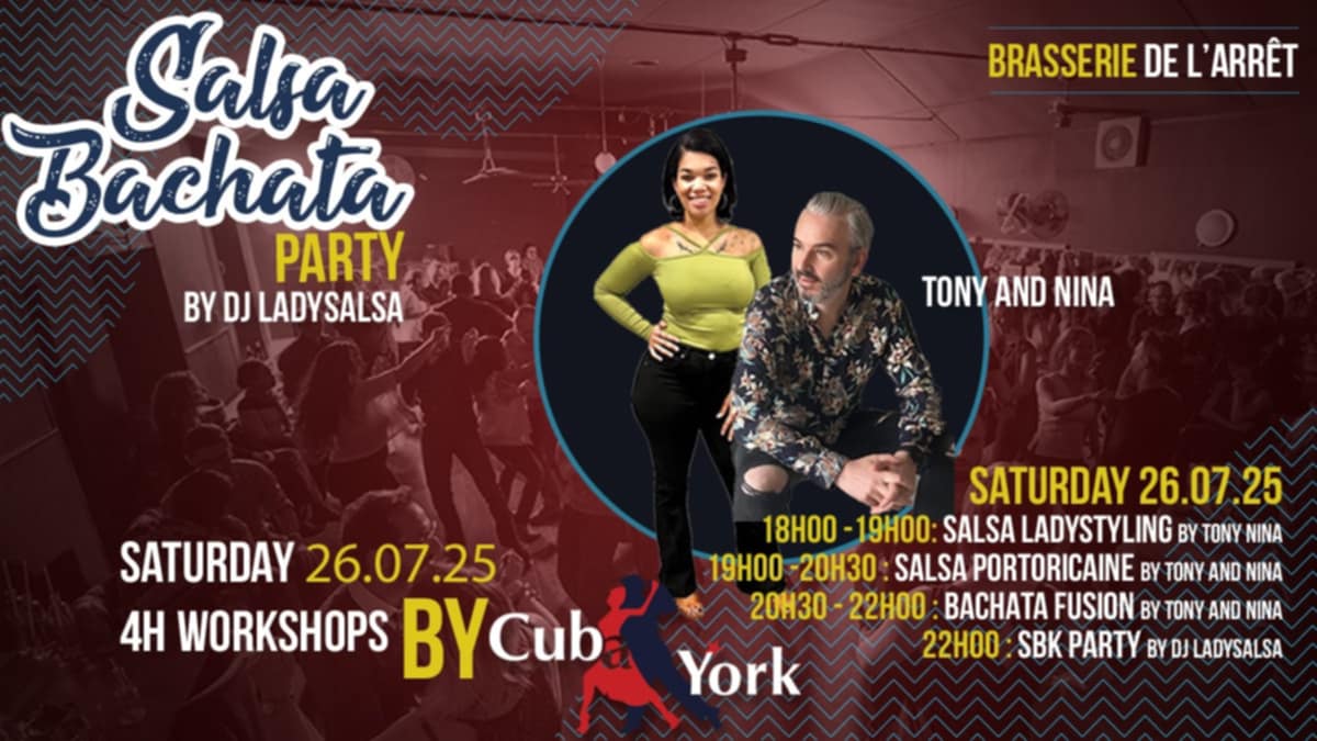 Summer SB Party avec DJ Ladysalsa et Cours by CubaYork Dance School