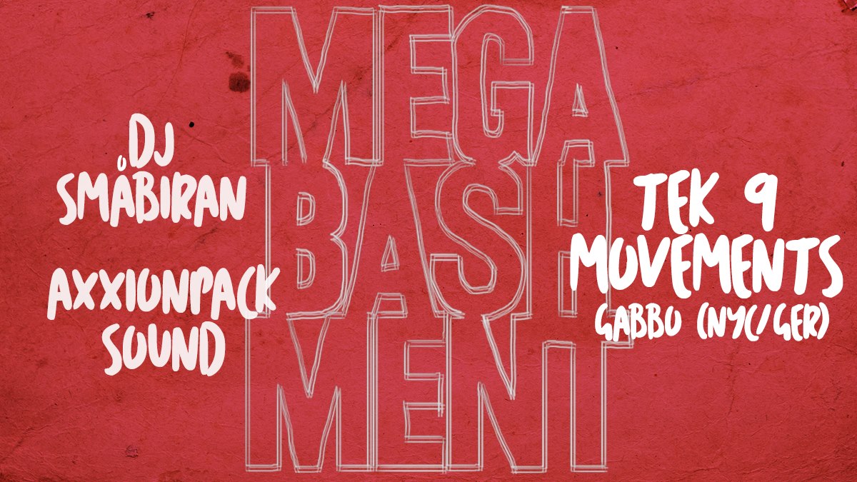 Mega Bashment 22 7 Tek 9 Movements, Axxionpack & DJ Småbiran