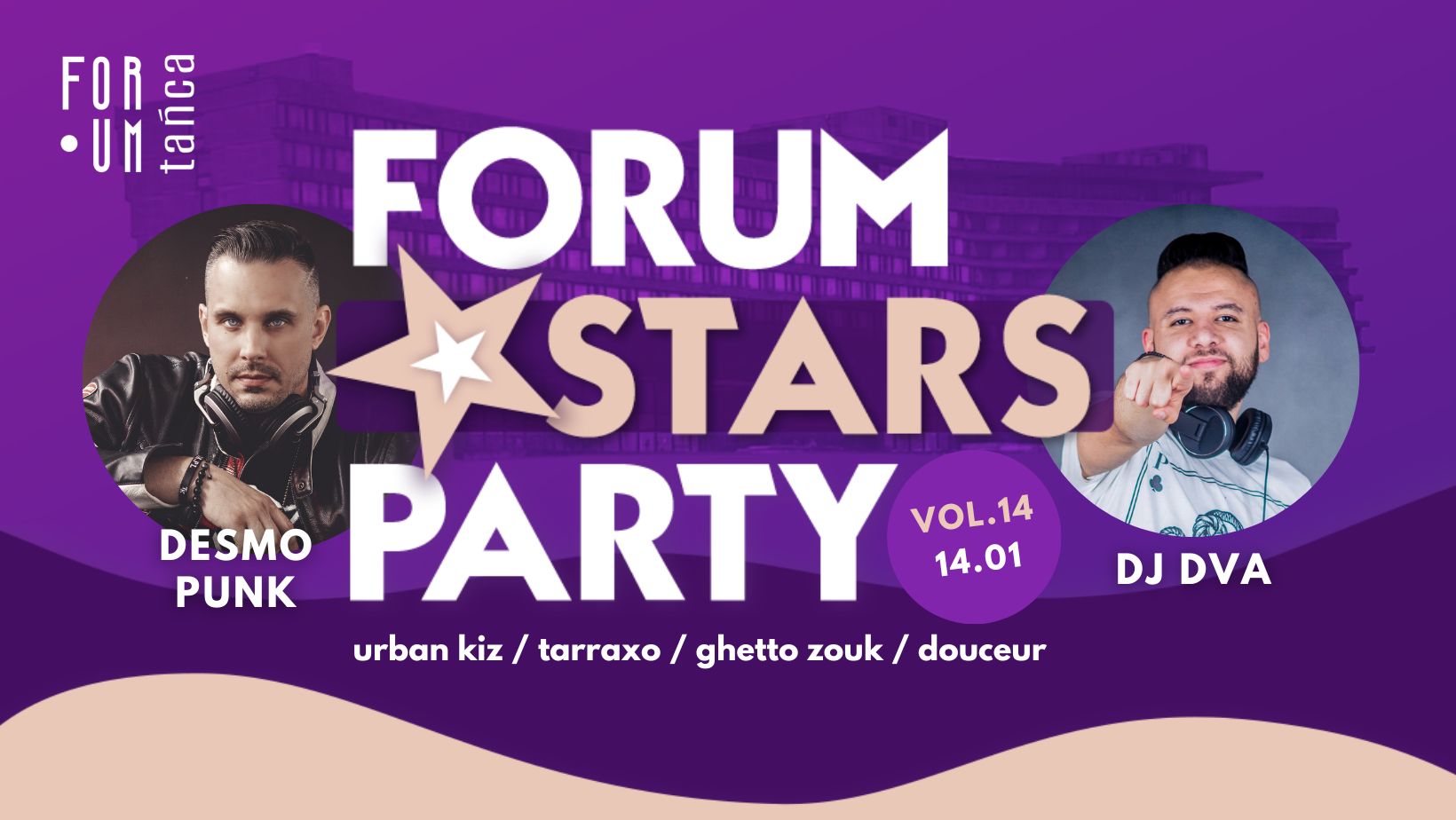 FORUM STARS PARTY vol. 14 z DESMO_PUNK & DJ DVA!
