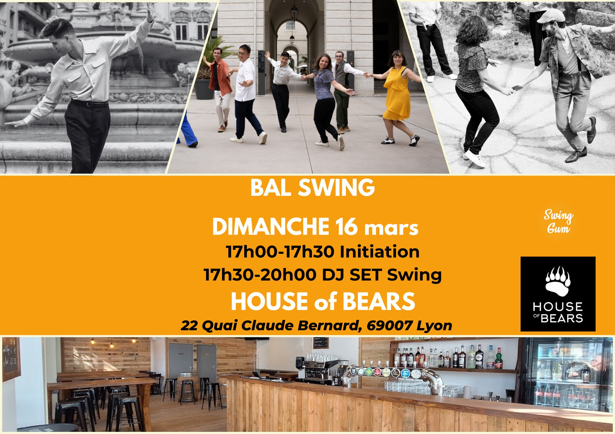 Bal Swing au House of Bears