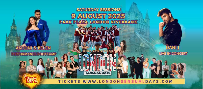 LONDON SENSUAL DAYS Present: DANI J Live in Concert! SATURDAY 9th AUGUST 2025