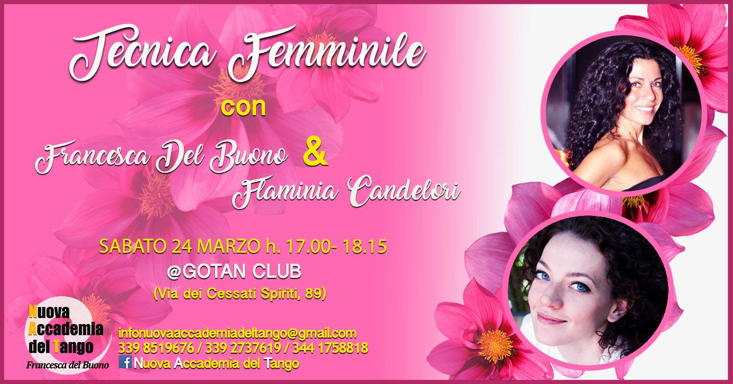 Corso di Tecnica Femminile - Nuova Accademia del Tango