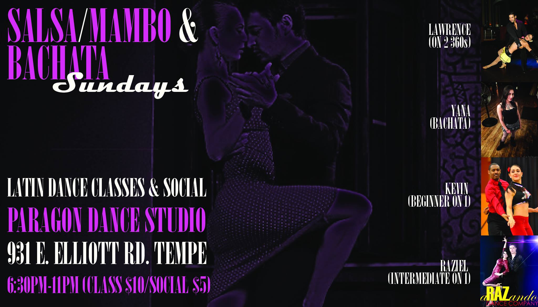 Salsa Mambo & Bachata Sundays At Paragon