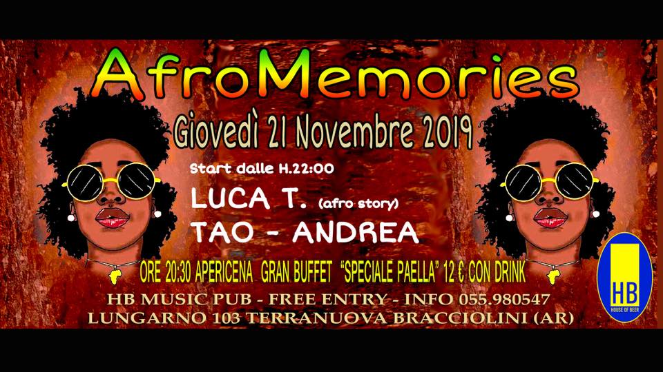 Giov.21.11 Hb MusicPub AfroMemories Bailando Latino