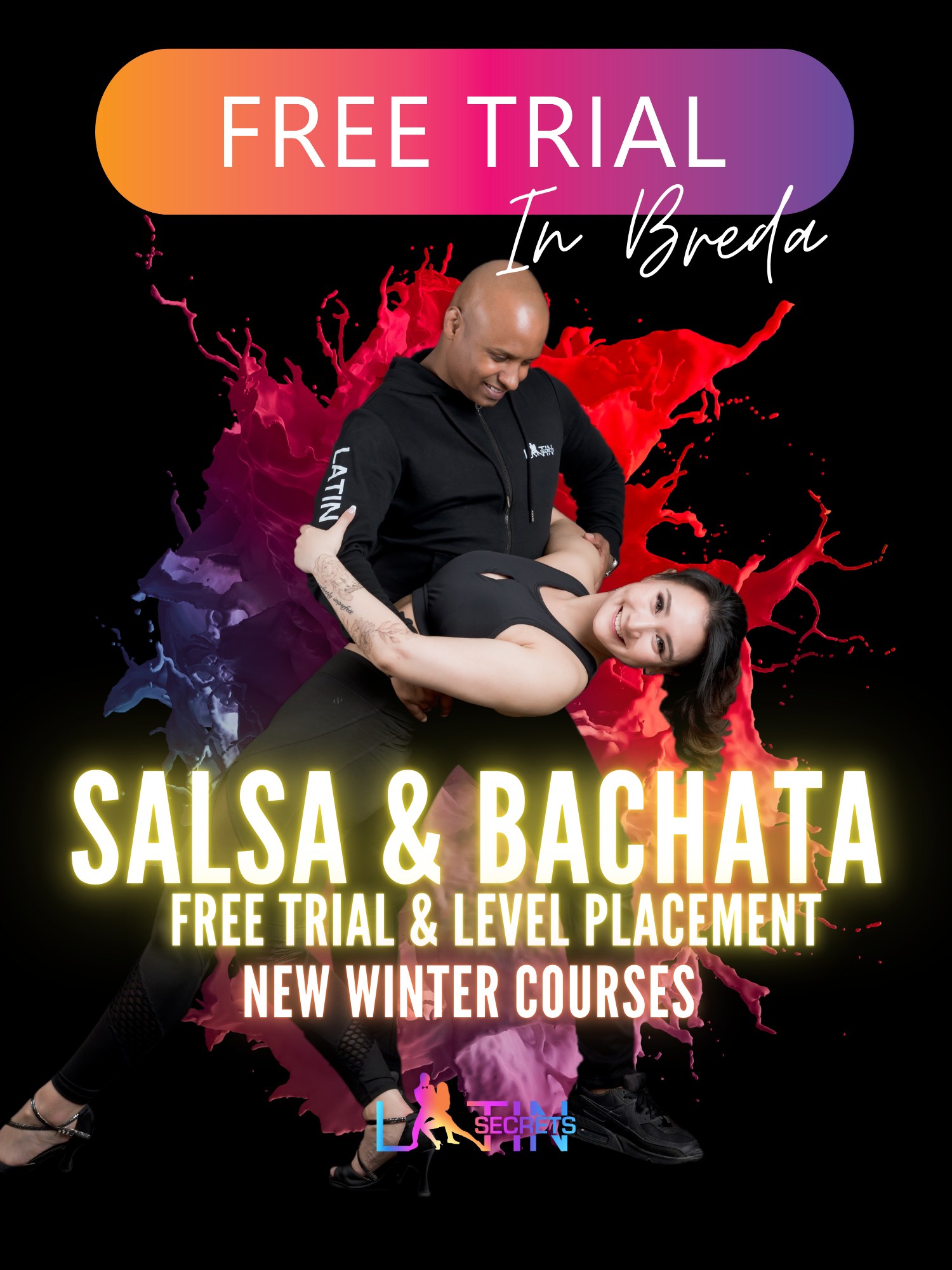 New Winter Courses: Salsa and Bachata Free Try-Out in BREDA