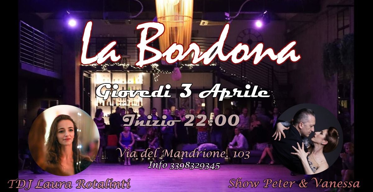 Milonga La Bordona - show Peter e Vanessa